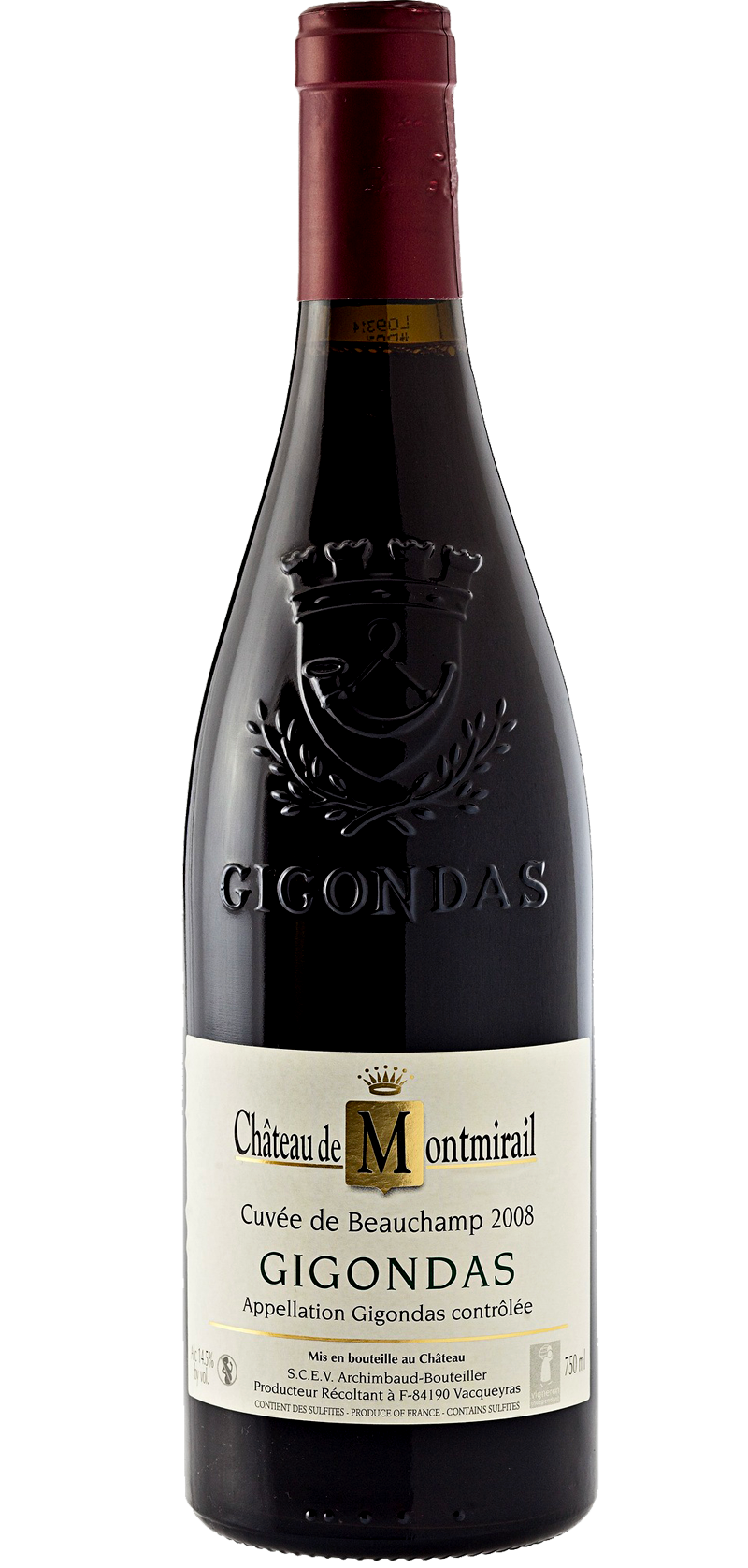 Château de Montmirail - Gigondas - 2017 - "Cuvée de Beauchamps" - Red Wine