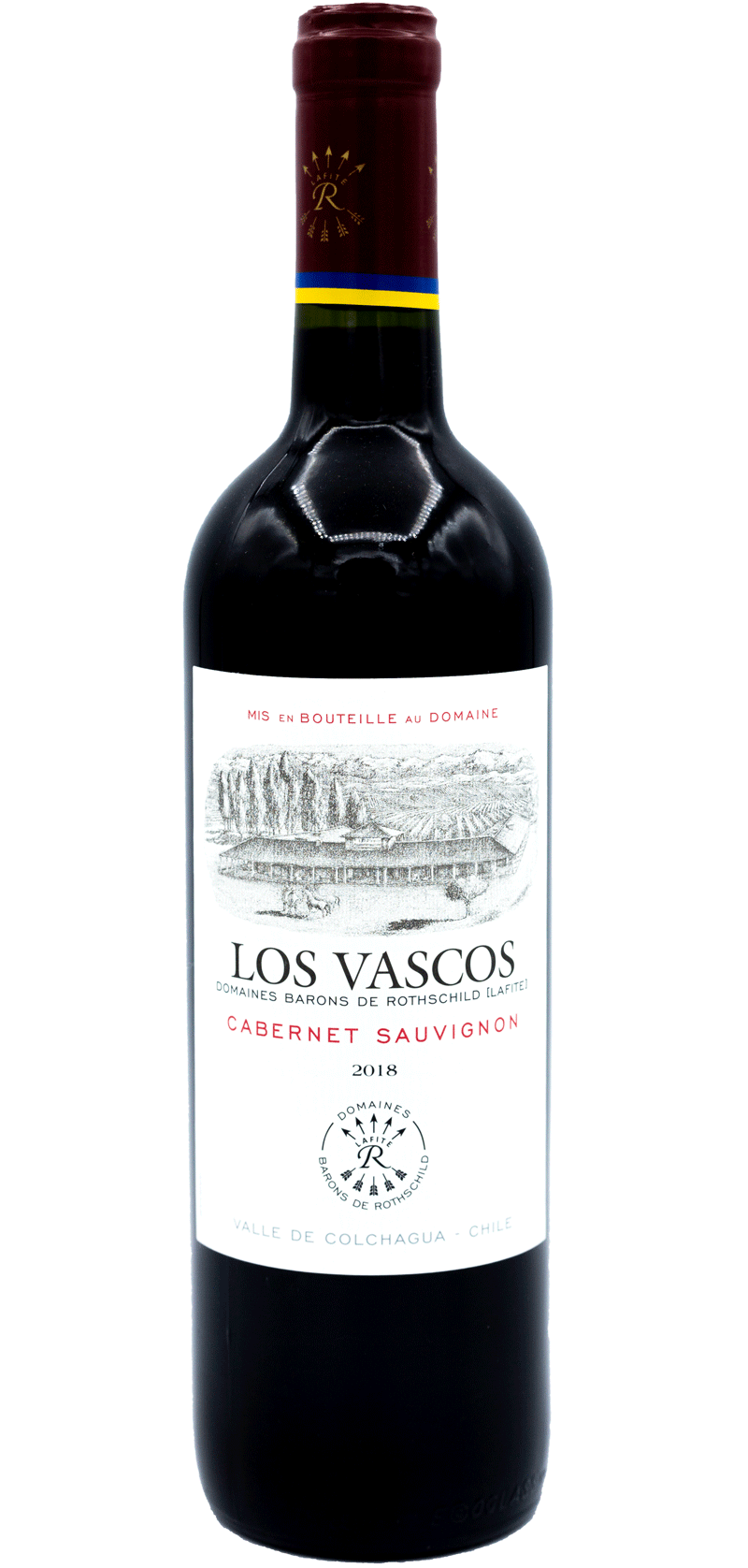Los Vascos - Valle de Colchagua - 2018 - Rode wijn uit Chili