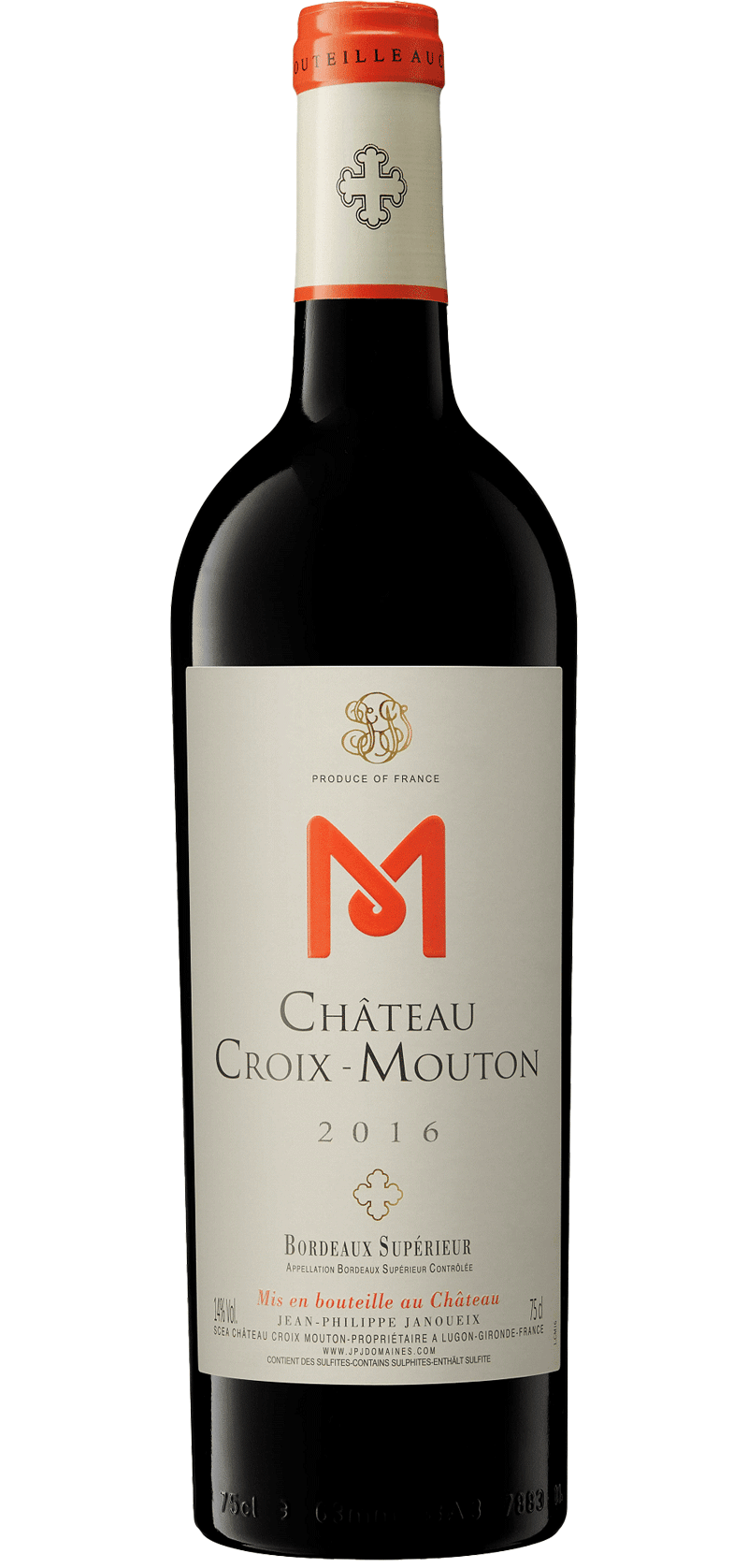 Château Croix Mouton – Bordeaux supérieur – 2016 – Red Wine