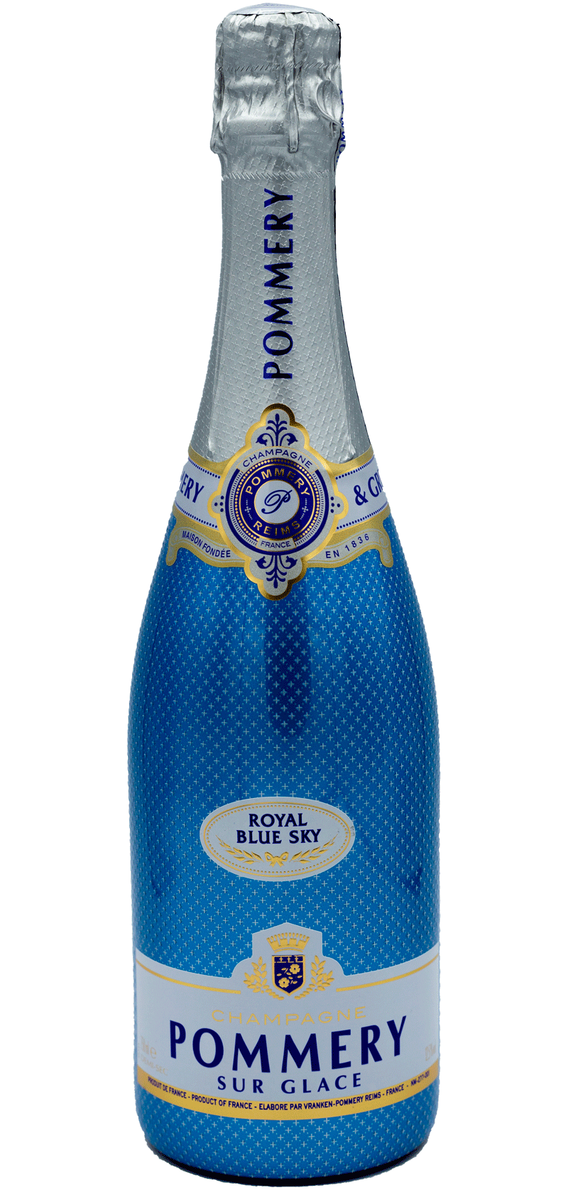 Pommery - Royal Blue Sky sur Glace - Champagne