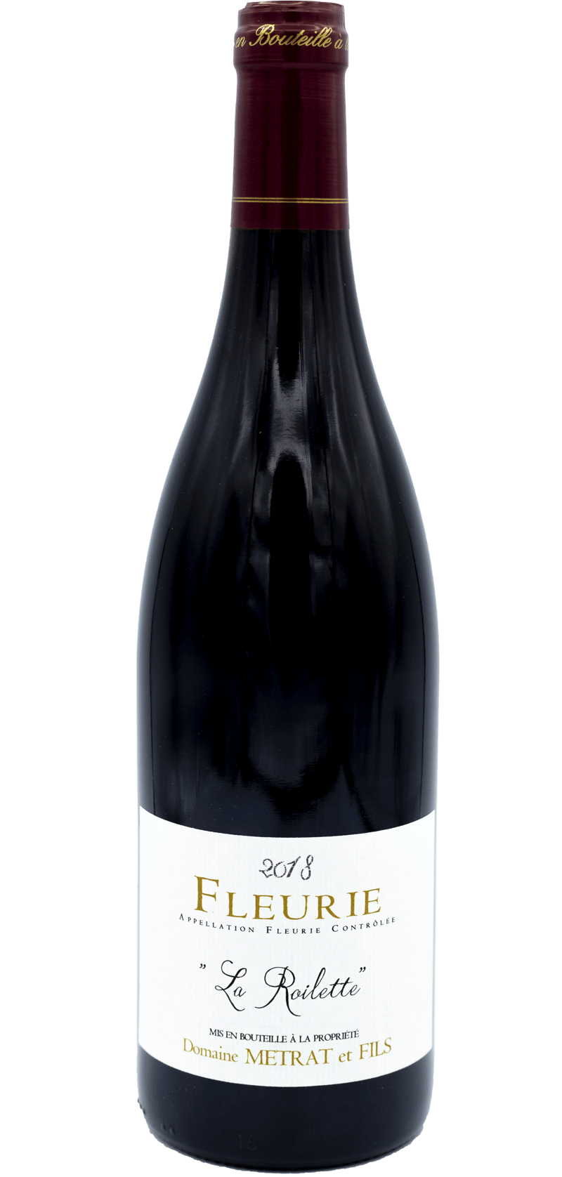 Domaine Metrat et Fils - Fleurie - 2018 - "La Roilette" - Rode wijn