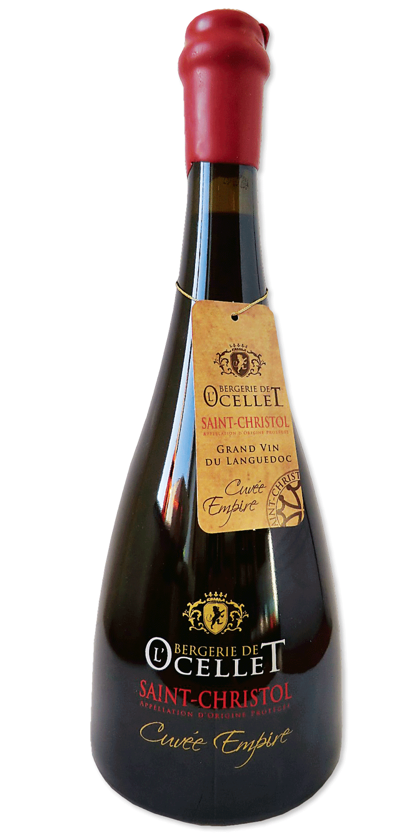 Bergerie de l'Ocellet - Cuvée Empire Rouge- Saint-Christol -Rode wijn 