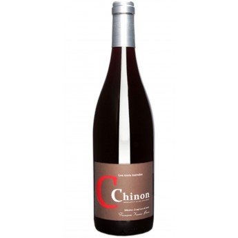 Chinon - Les Trois Terroirs - 2017 - Rode wijn 
