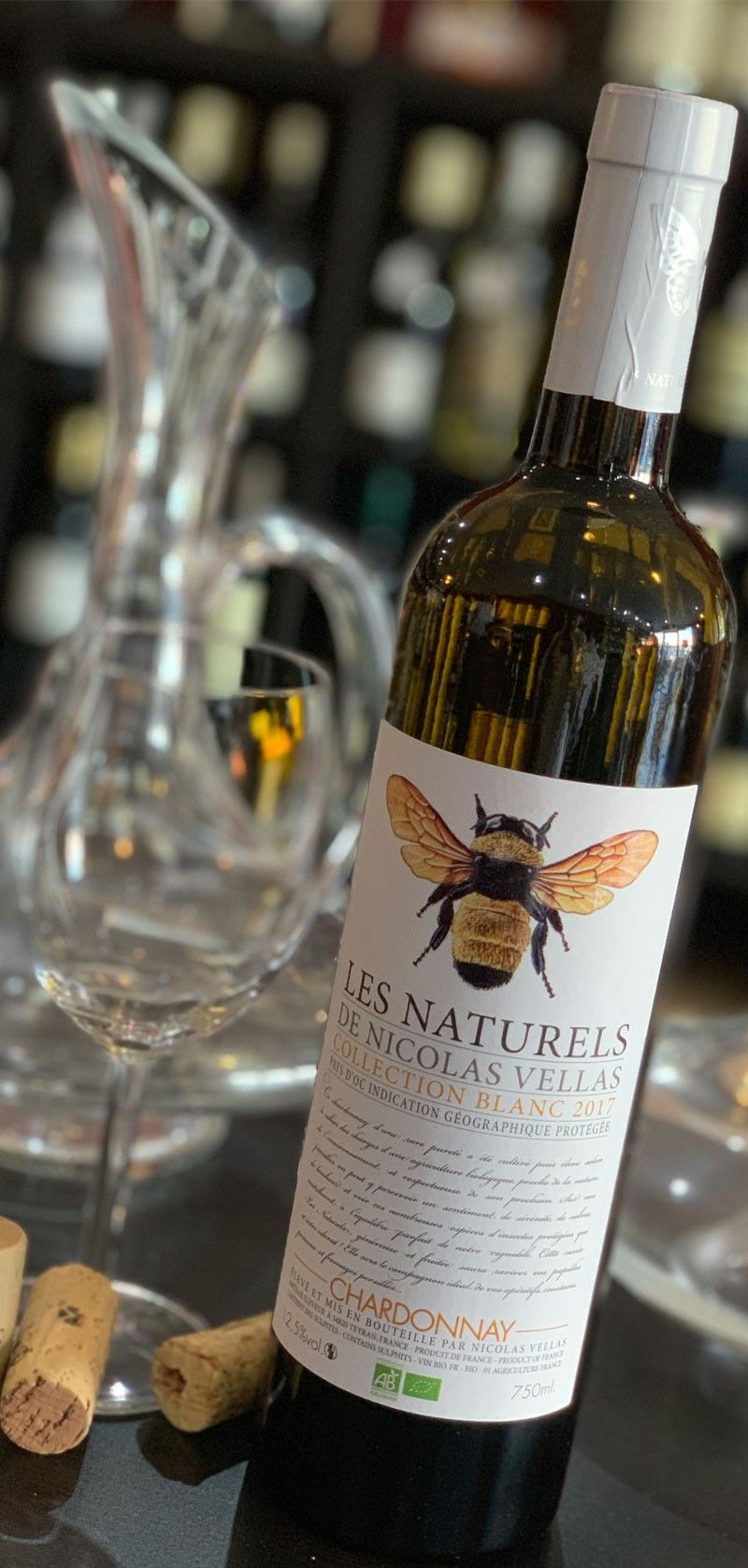 Les Naturels BIO - Chardonnay - Witte wijn 
