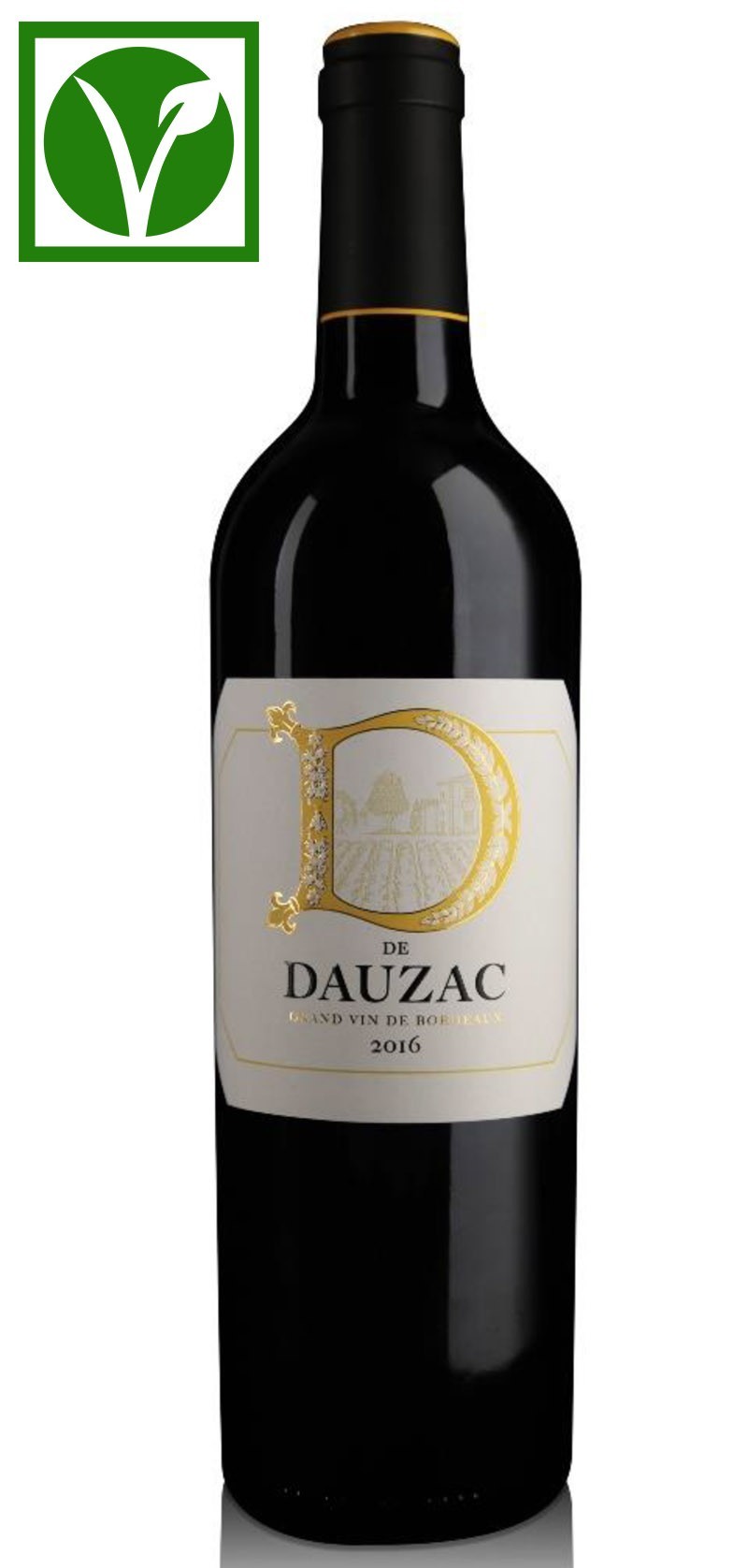 D de Dauzac 2016 – Bordeaux - 100% Végan -  Rode wijn