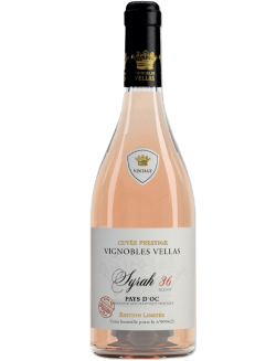 Cuvée Prestige Vellas - Rosé Wine - Syrah - Blend 36