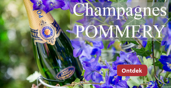 Ontdek onze uitzonderlijke Champagnes uit het Pommery!